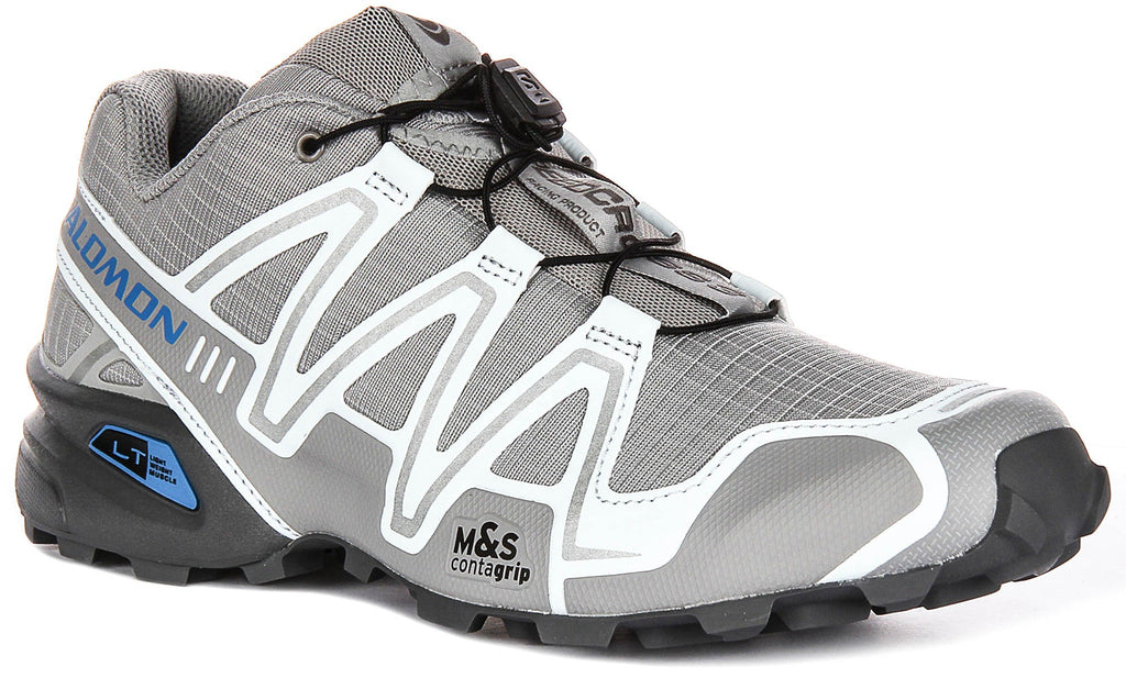 Salomon Speedcross 3 In Grey Blue