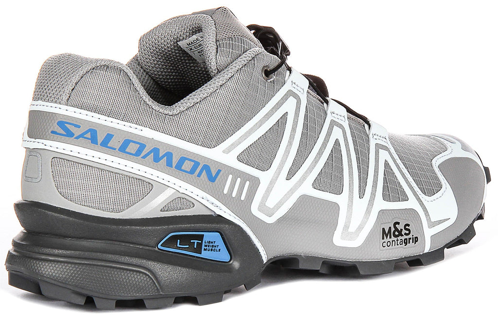 Salomon Speedcross 3 In Grey Blue