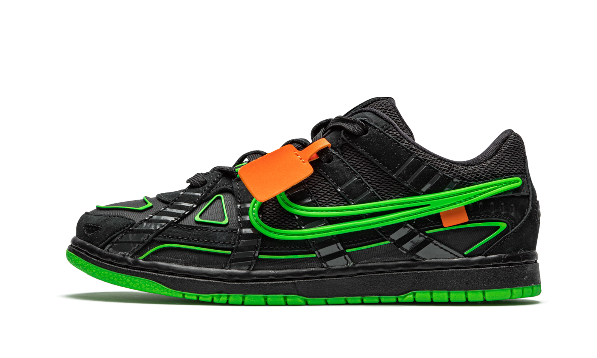Air Rubber Dunk PS "Off-White - Green Strike" CW7410 001