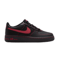 Nike Air Force 1 LV8 GS 'Black/Black/Black/University Red'