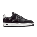 Nike Air Force 1 '07 Premium 'Black White Metallic Dark Grey'