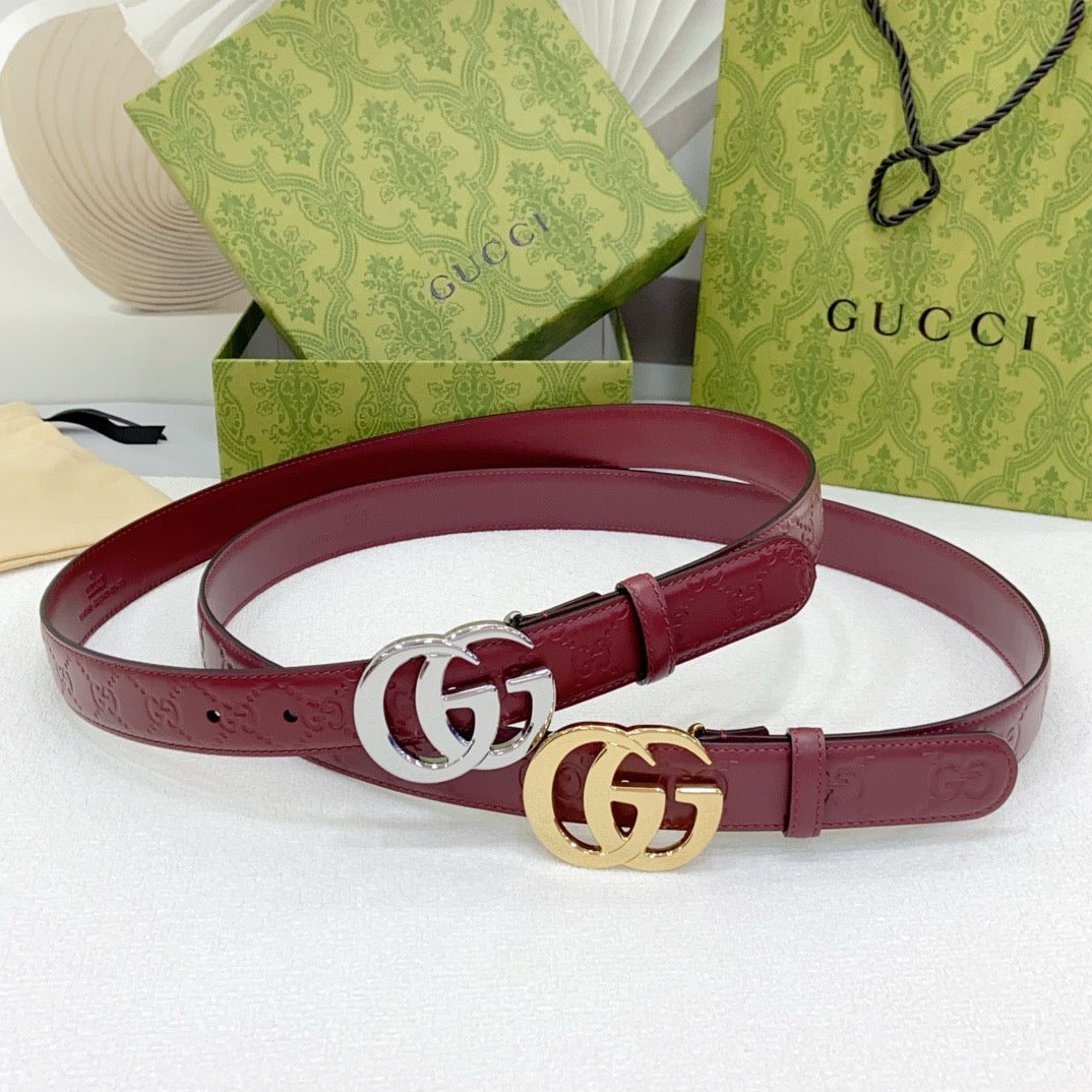 BL264 GG Marmont Thin Belt / 30mm/1.2inch