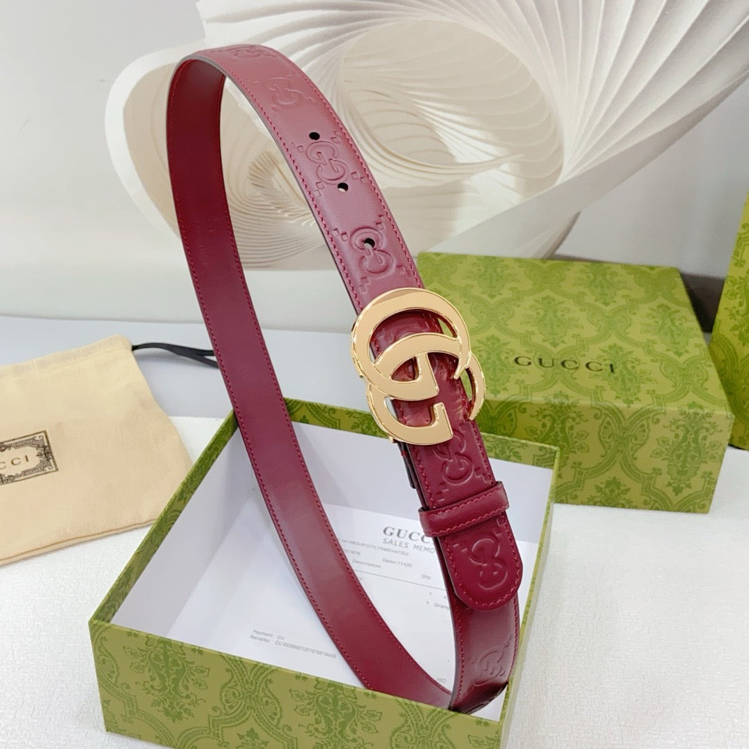 BL264 GG Marmont Thin Belt / 30mm/1.2inch