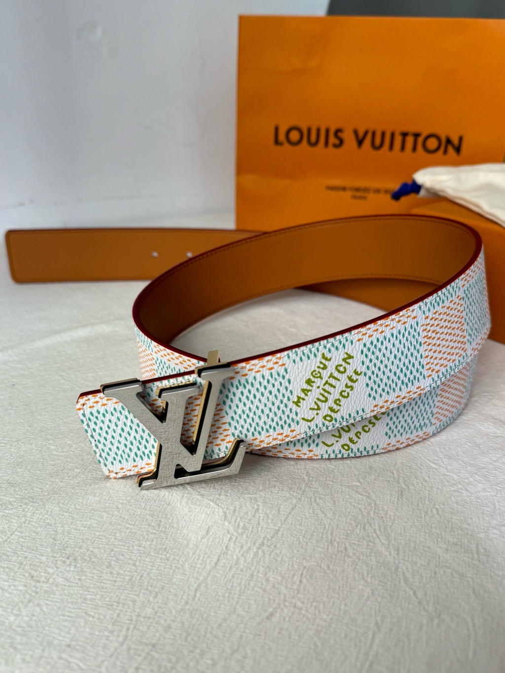 BL243 LV Initiales 40mm Belt
