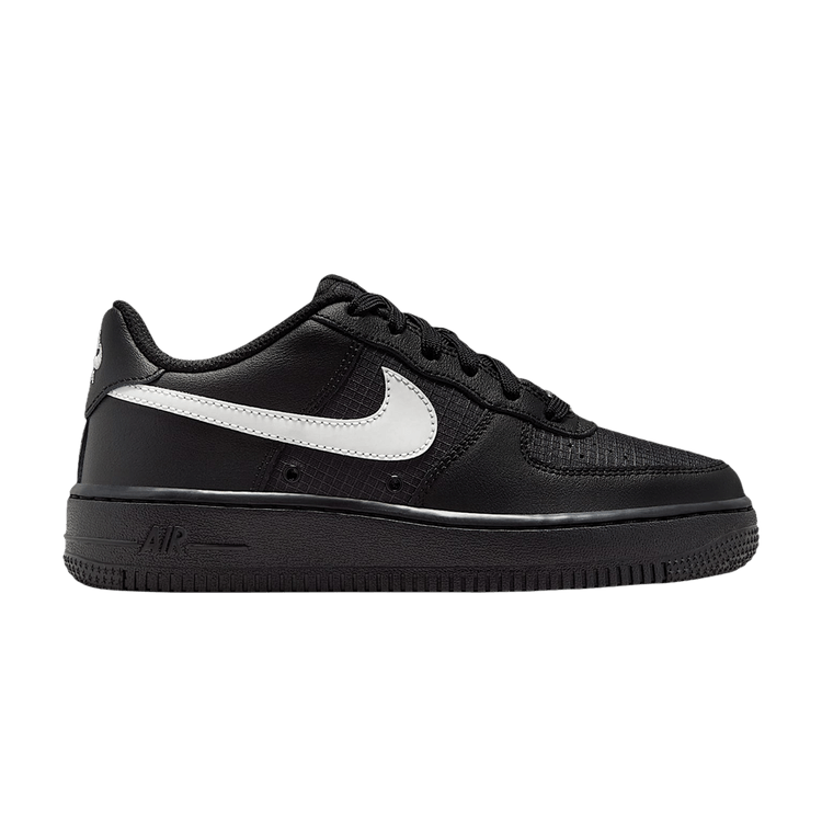 Nike Air Force 1 Tech GS 'Black White'