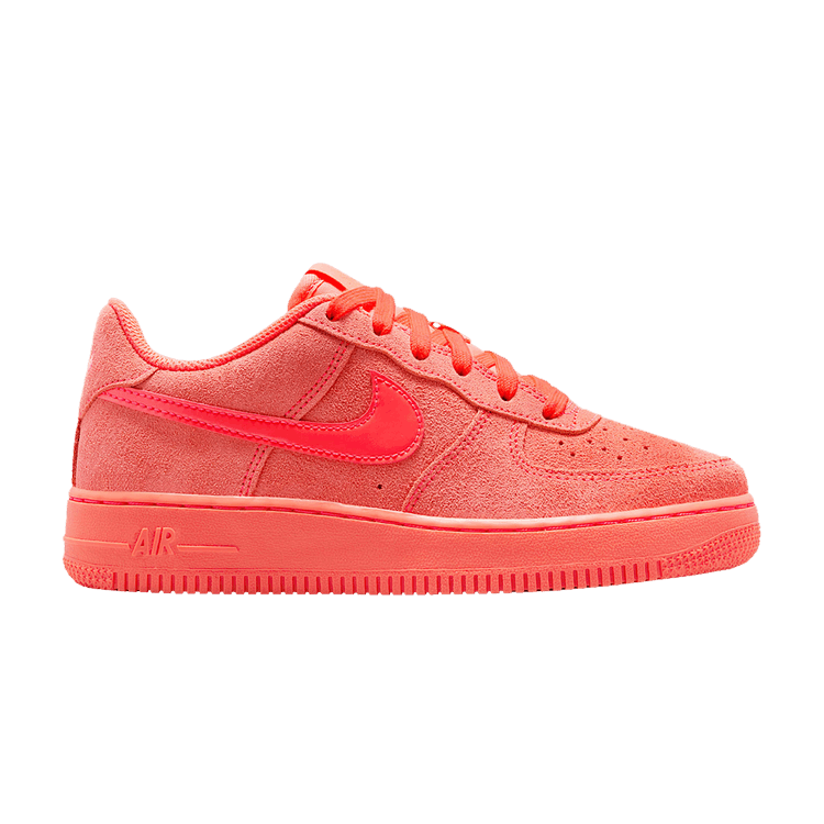 Nike Air Force 1 Suede Big Kid 'Hot Lava'