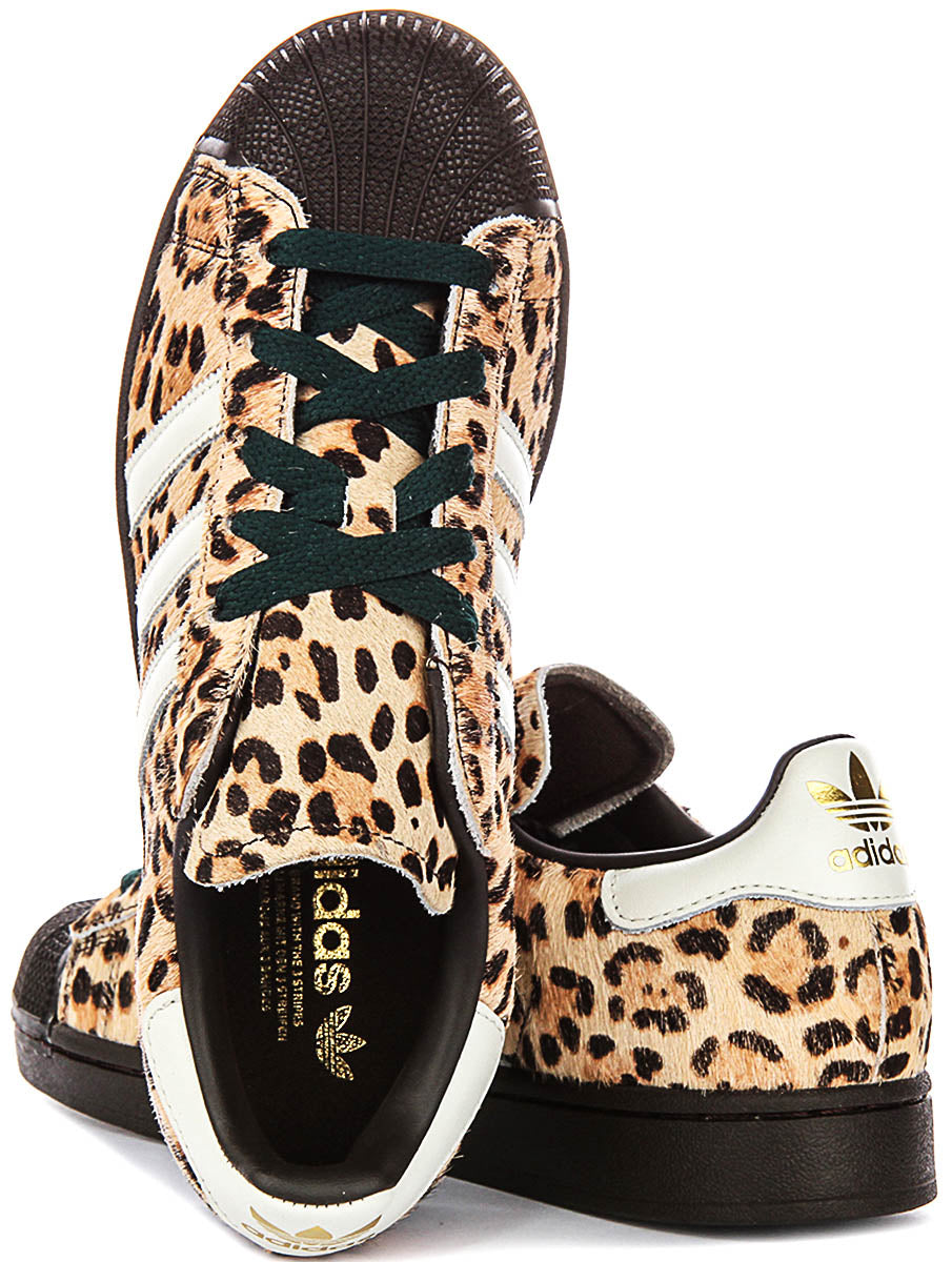 Adidas Superstar II W In Leopard For Women
