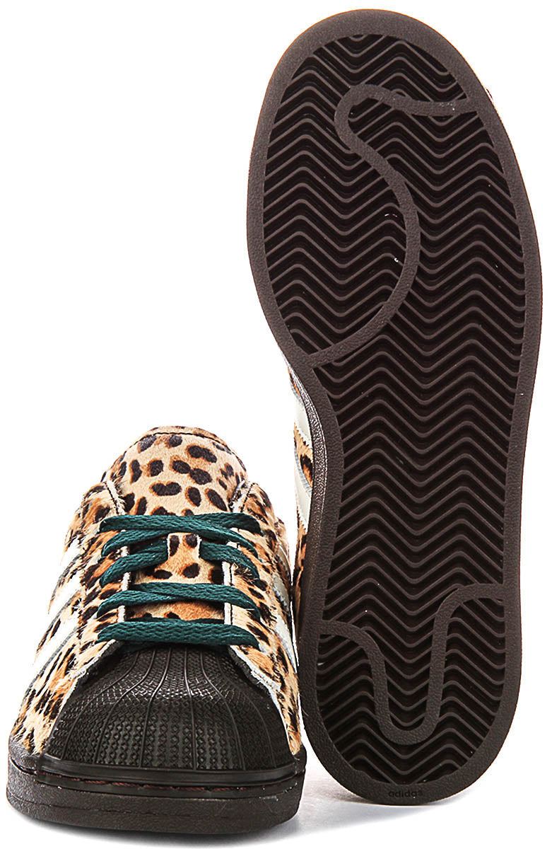 Adidas Superstar II W In Leopard For Women