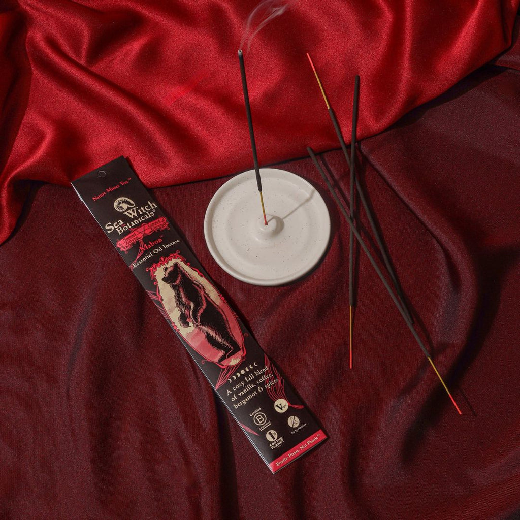 Mabon Incense: with All-Natural Coffee, Vanilla, Bergamot, & Spices