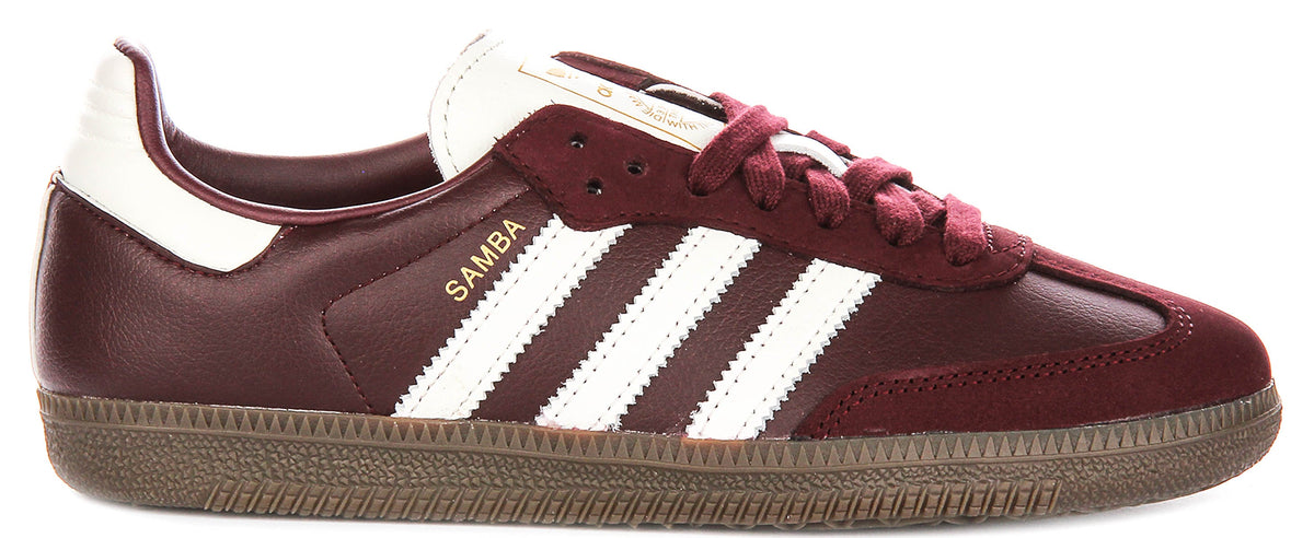 Adidas Samba OG W In Maroon For Women