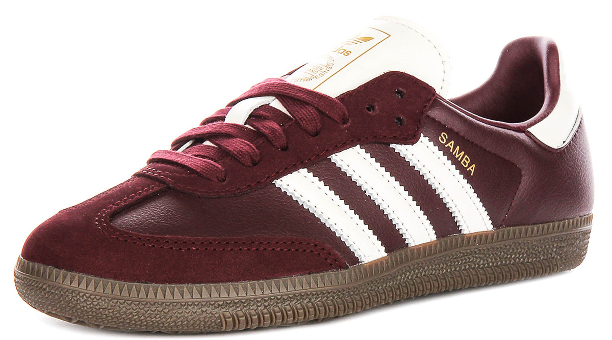 Adidas Samba OG W In Maroon For Women