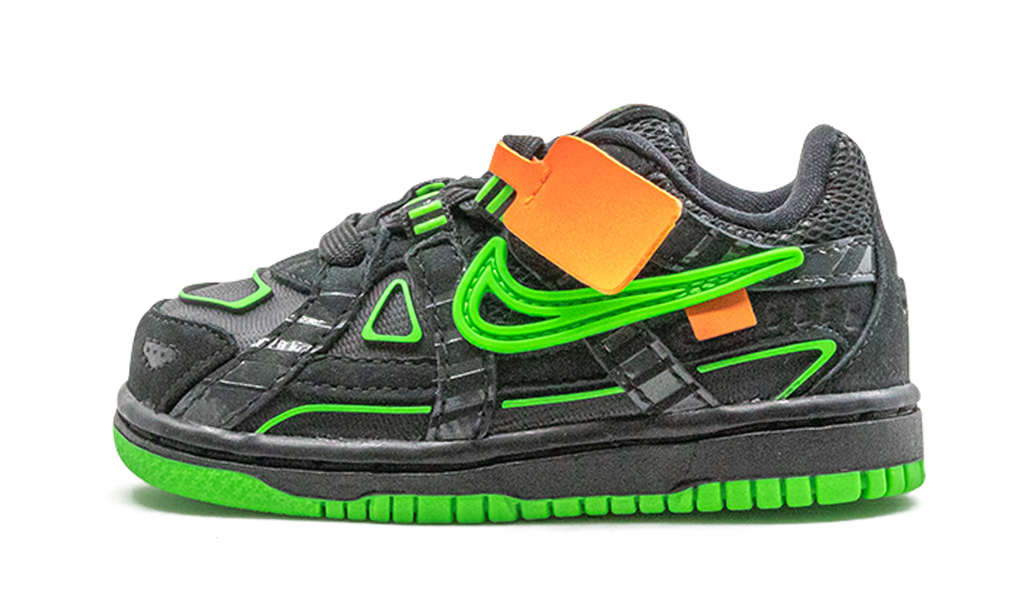 RUBBER DUNK TD "Off-White - Green Strike" CW7444 001