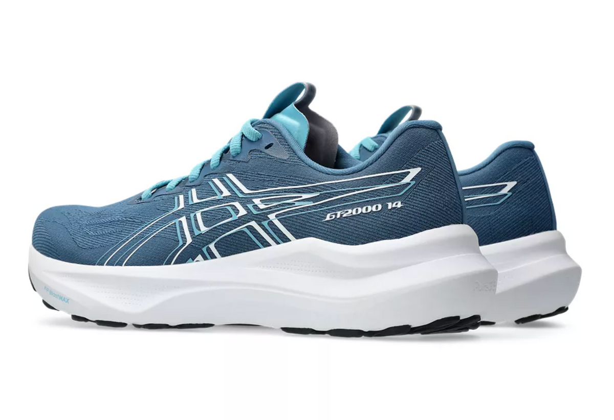 Womens ASICS GT-2000 14- Winter Sea/White
