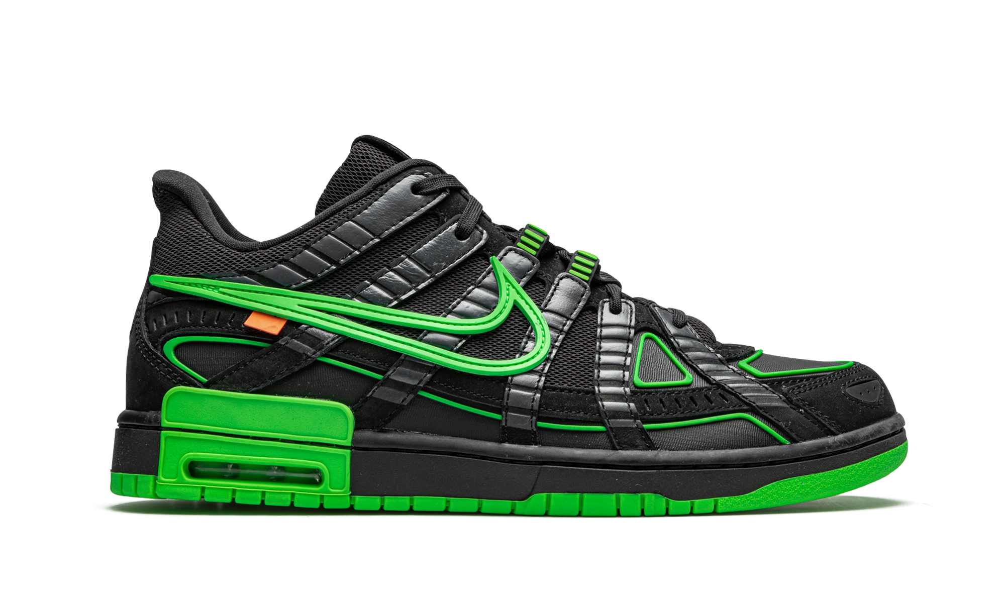 Air Rubber Dunk "Off-White - Green Strike" CU6015 001