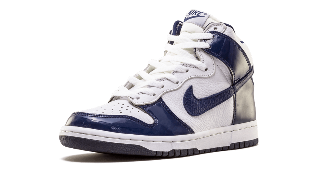 Dunk High "WHITE / MIDNIGHT NAVY" 304093 141