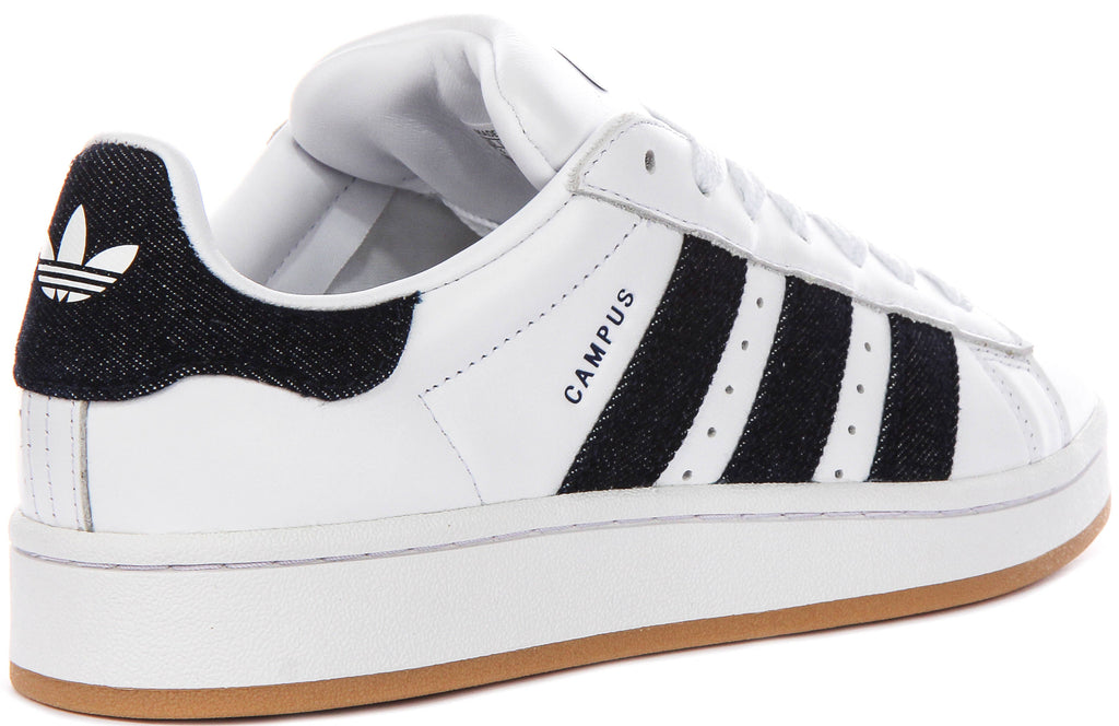 Adidas Campus 00S In White Navy For Men