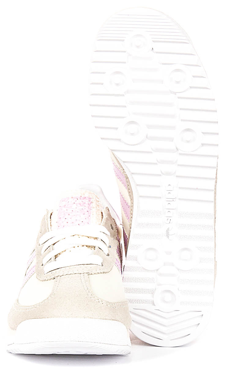 Adidas Sl 72 RS J In White Purple For Youth