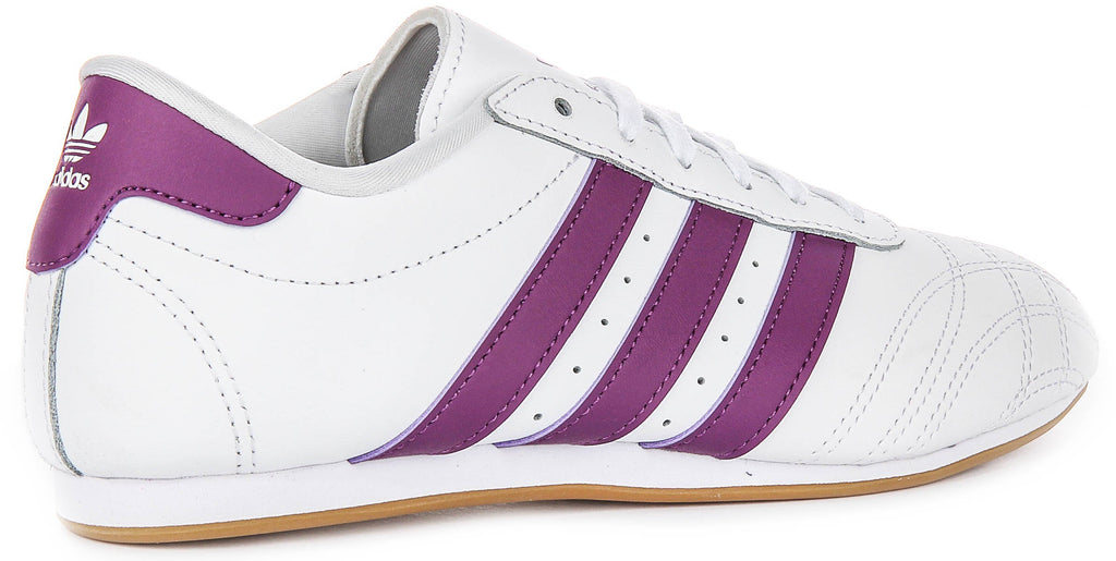 Adidas Taekwondo J In White Purple For Junior