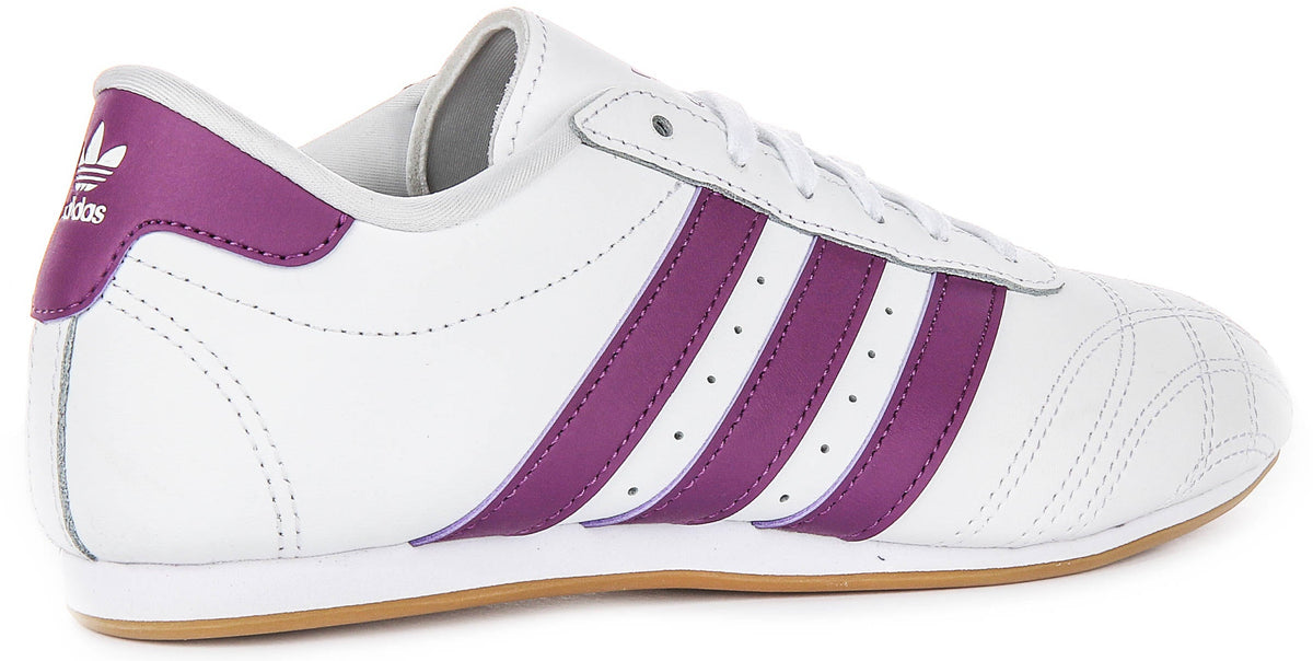 Adidas Taekwondo J In White Purple For Junior