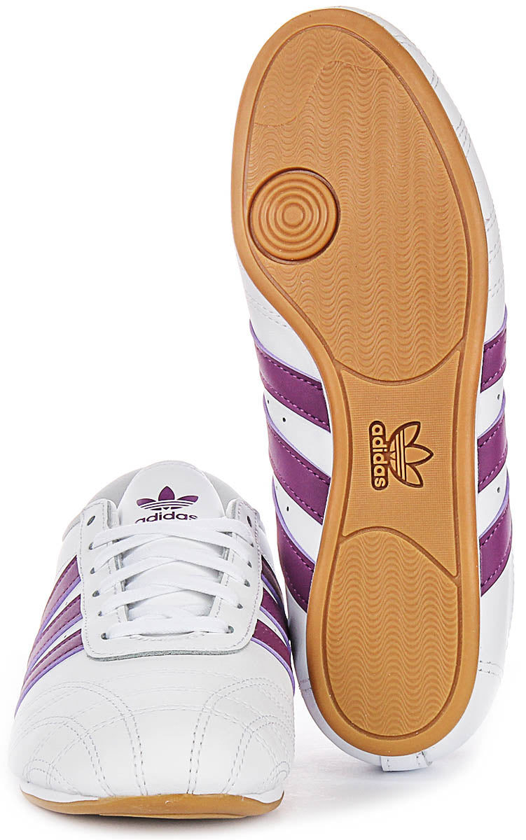 Adidas Taekwondo J In White Purple For Junior