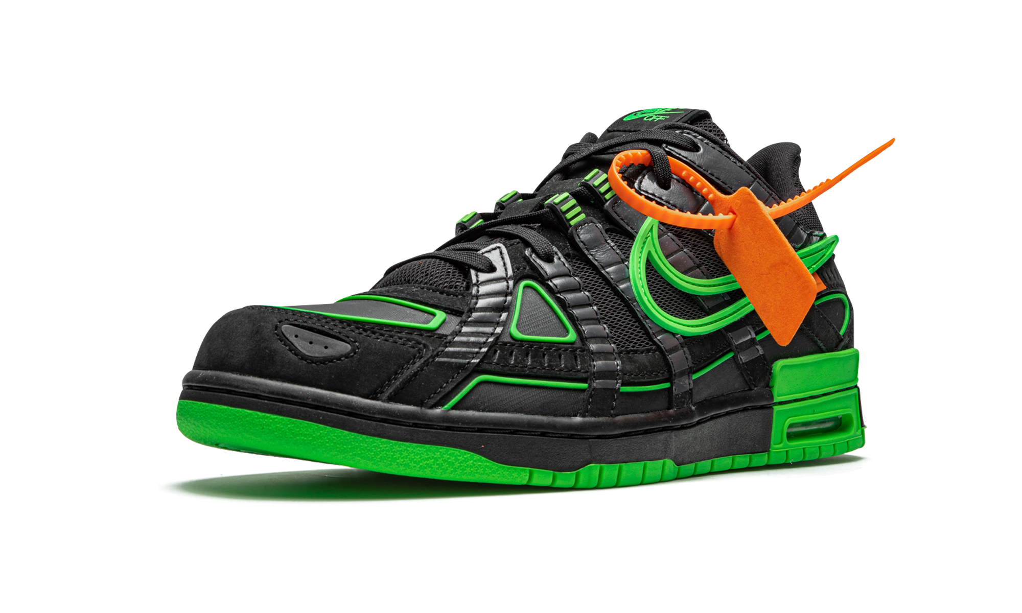 Air Rubber Dunk "Off-White - Green Strike" CU6015 001