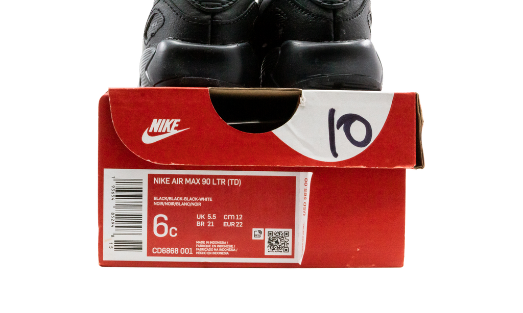 Air Max 90 (TD) "Triple Black" CD6868 001