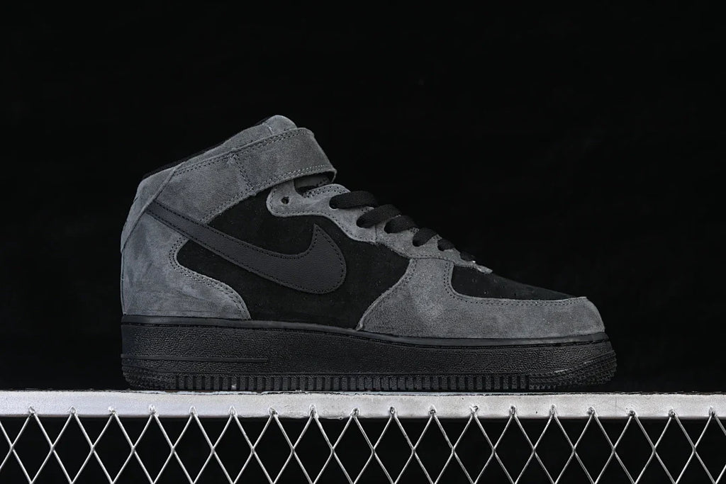Nike Air Force 1 Mid "Black/Grey"