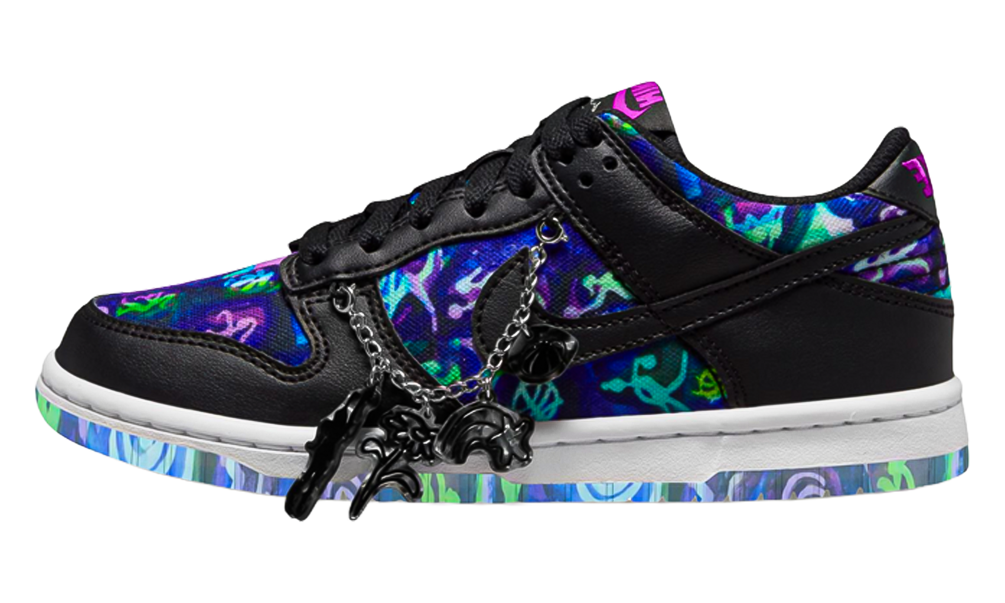 Dunk Low Andrea Bergart GS "Black Multi-Color" IO2102 900