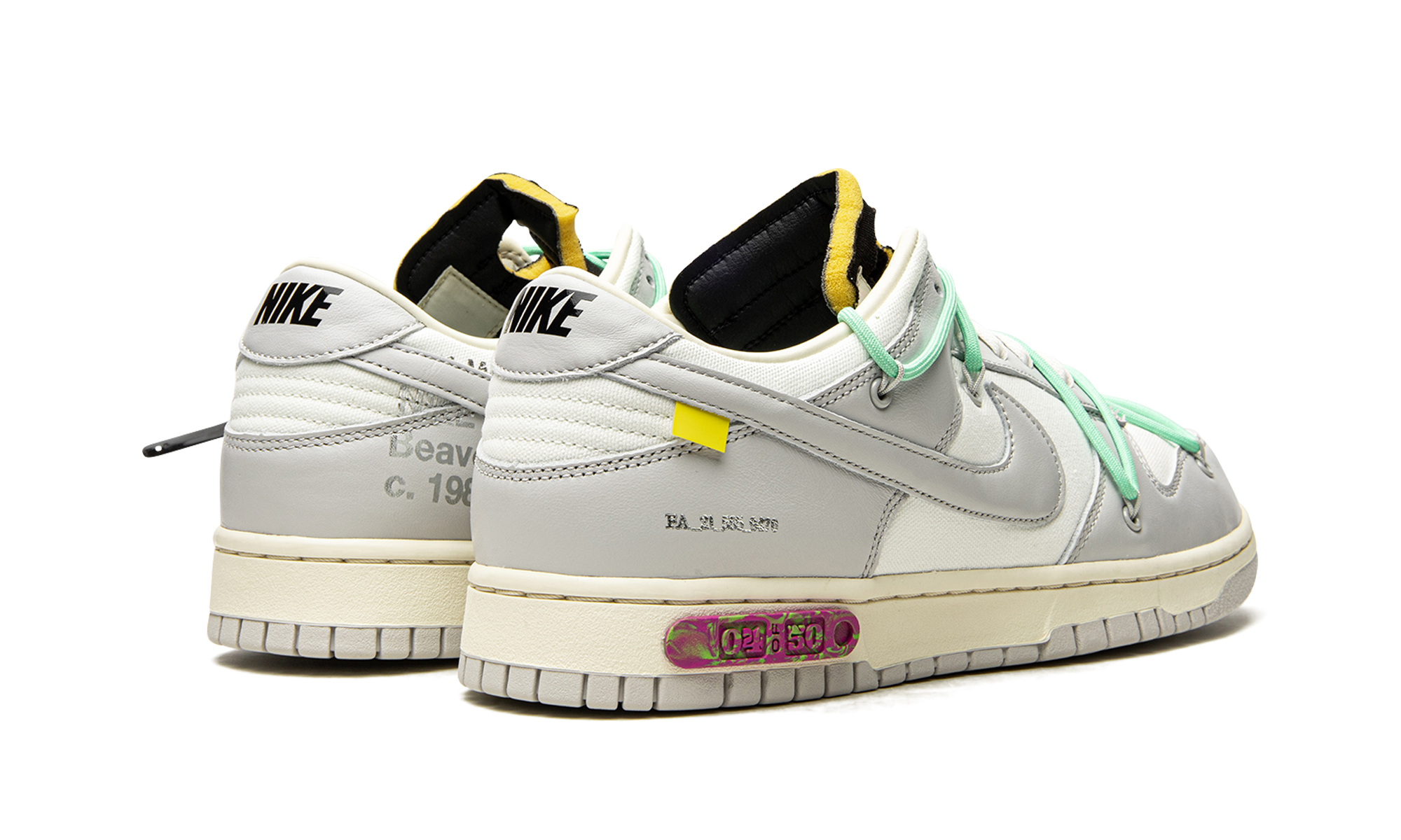 Dunk Low "Off-White - Lot 04" DM1602 114