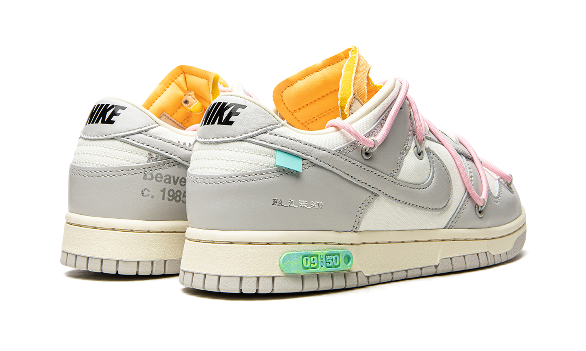 Dunk Low "Off-White - Lot 09" DM1602 109