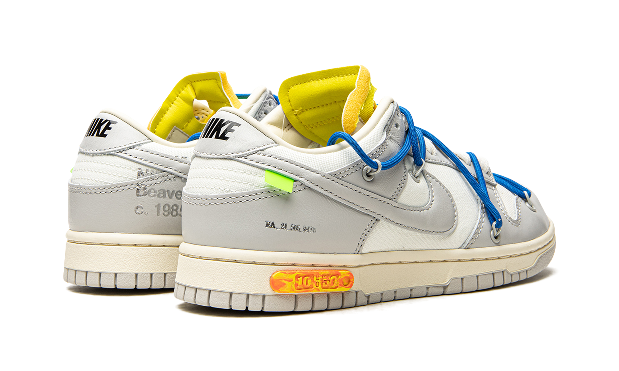 Dunk Low "Off-White - Lot 10" DM1602 112