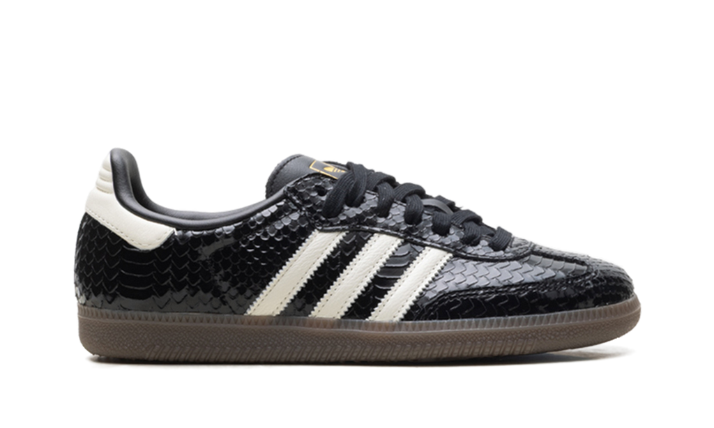 Adidas Samba OG WNNS "Patent Snakeskin Black Off White" IH9015
