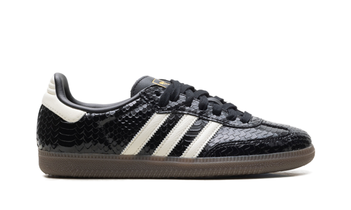 Adidas Samba OG WNNS "Patent Snakeskin Black Off White" IH9015