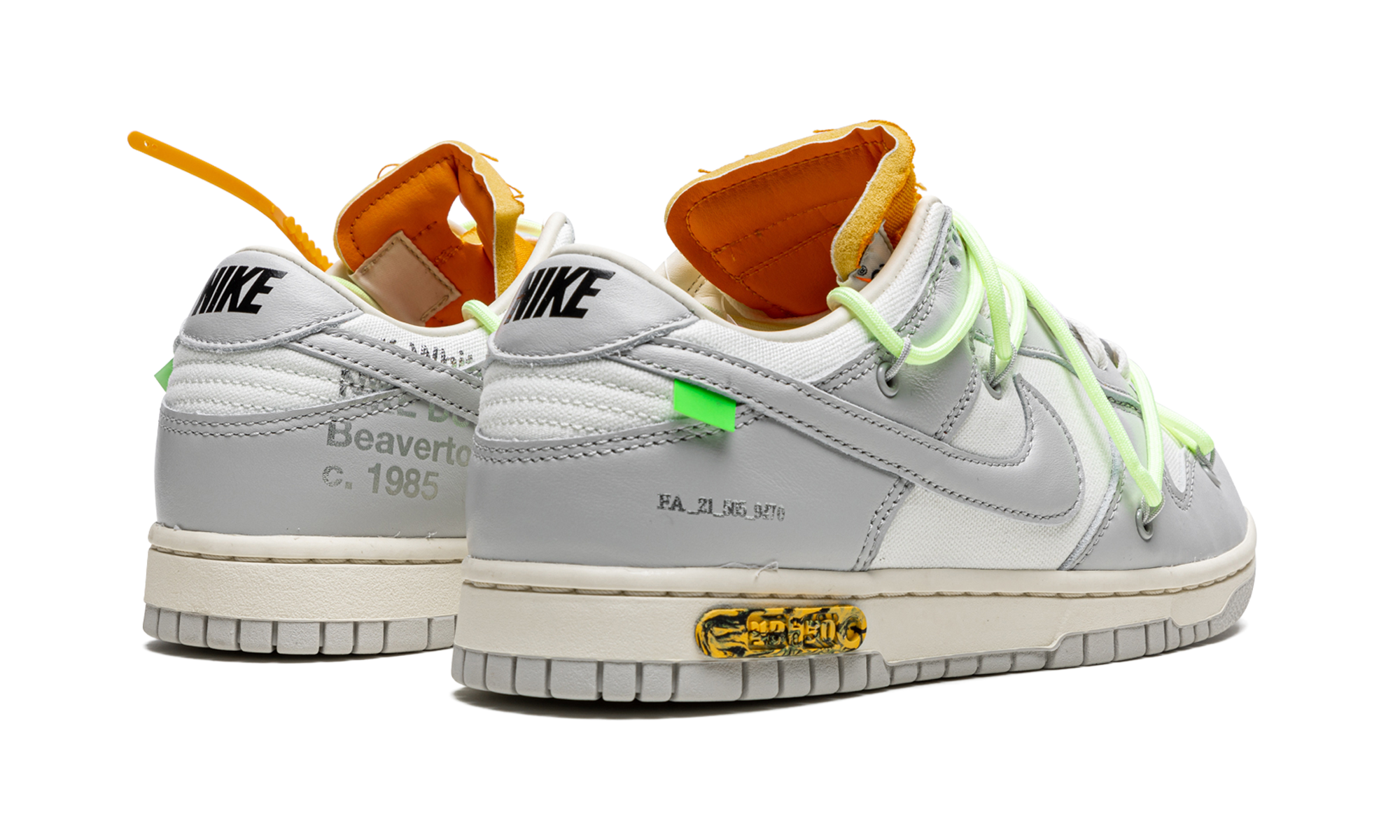 Dunk Low "Off-White Lot 43" DM1602 128