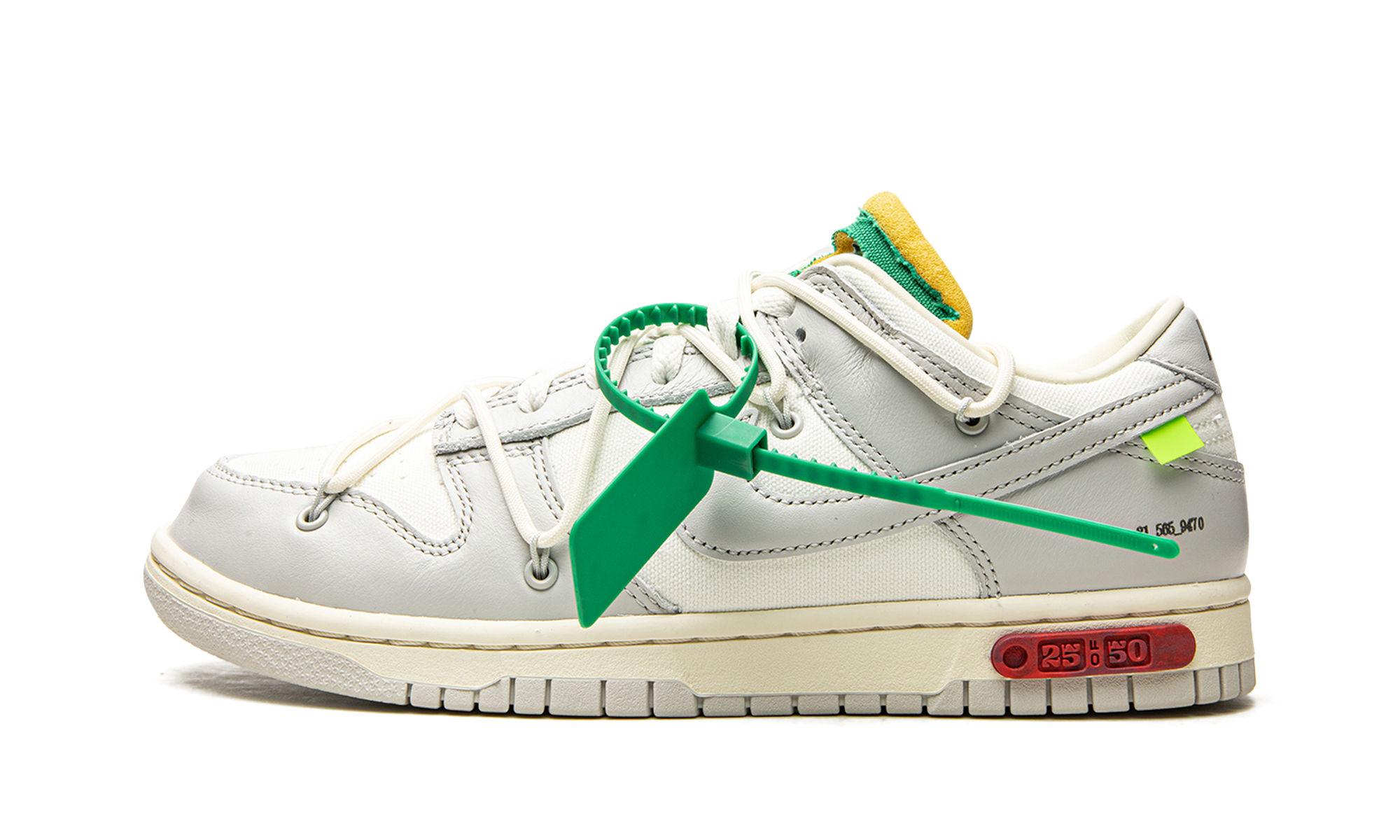 Dunk Low "Lot 25 - Off White" DM1602 121