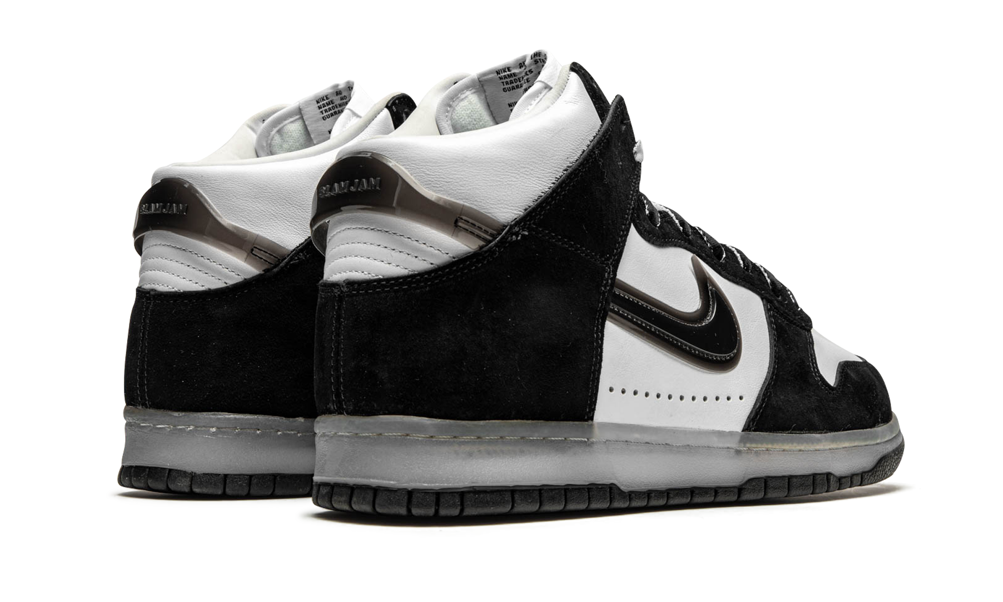 Dunk High "Slam Jam - Black White" DA1639 101