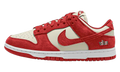 Dunk Low WMNS "Sail White Metallic Silver Light Crimson" IO4244 103
