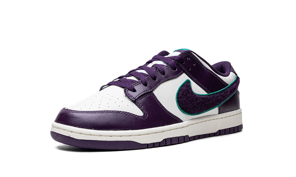 Dunk Low "Chenille Swoosh - Grand Purple" DQ7683 100