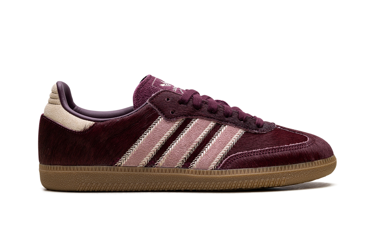 Samba OG WMNS "Maroon Sand Strata Pony" JP5330