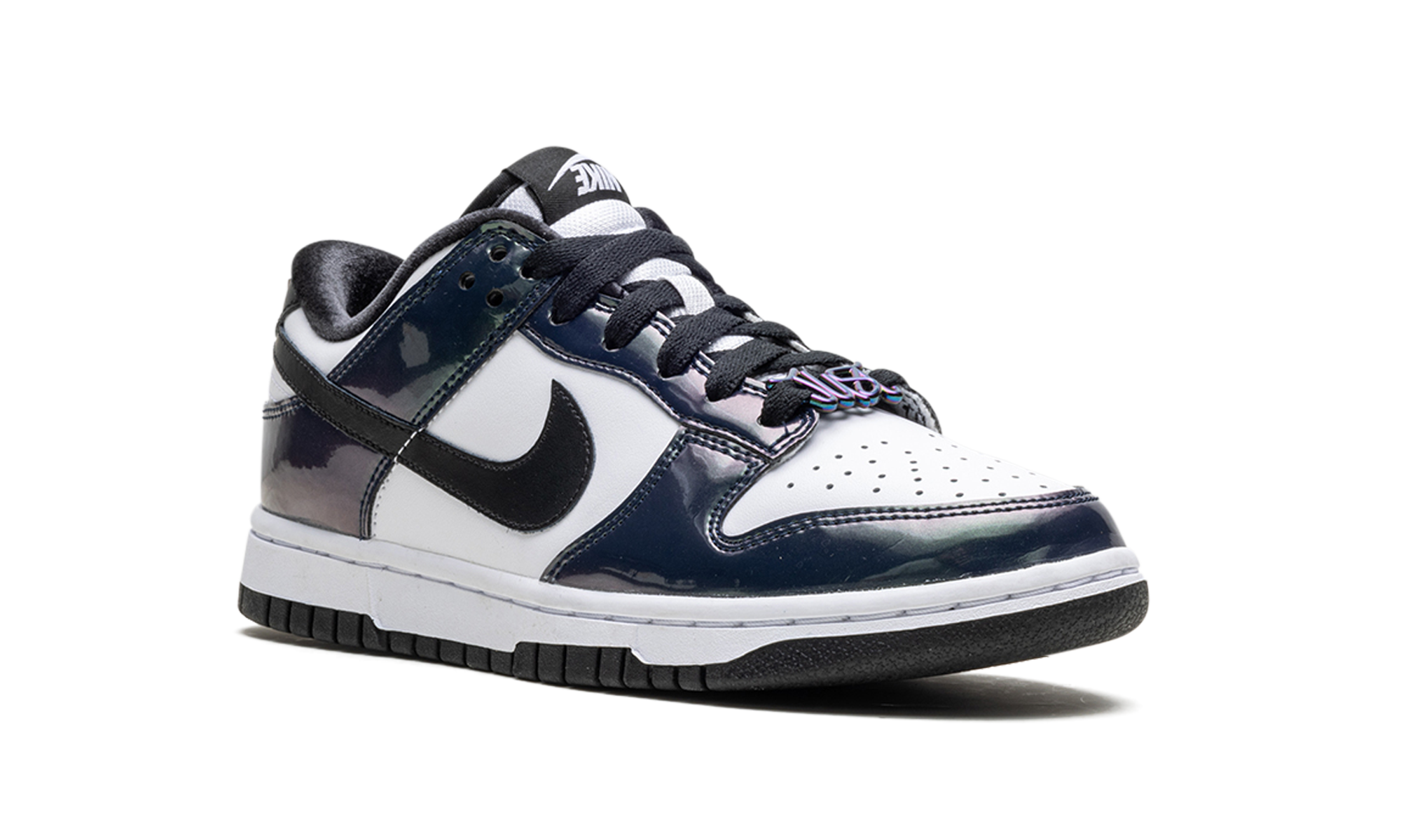 Dunk Low SE WMNS "Just Do It Iridescent" FQ8143 001