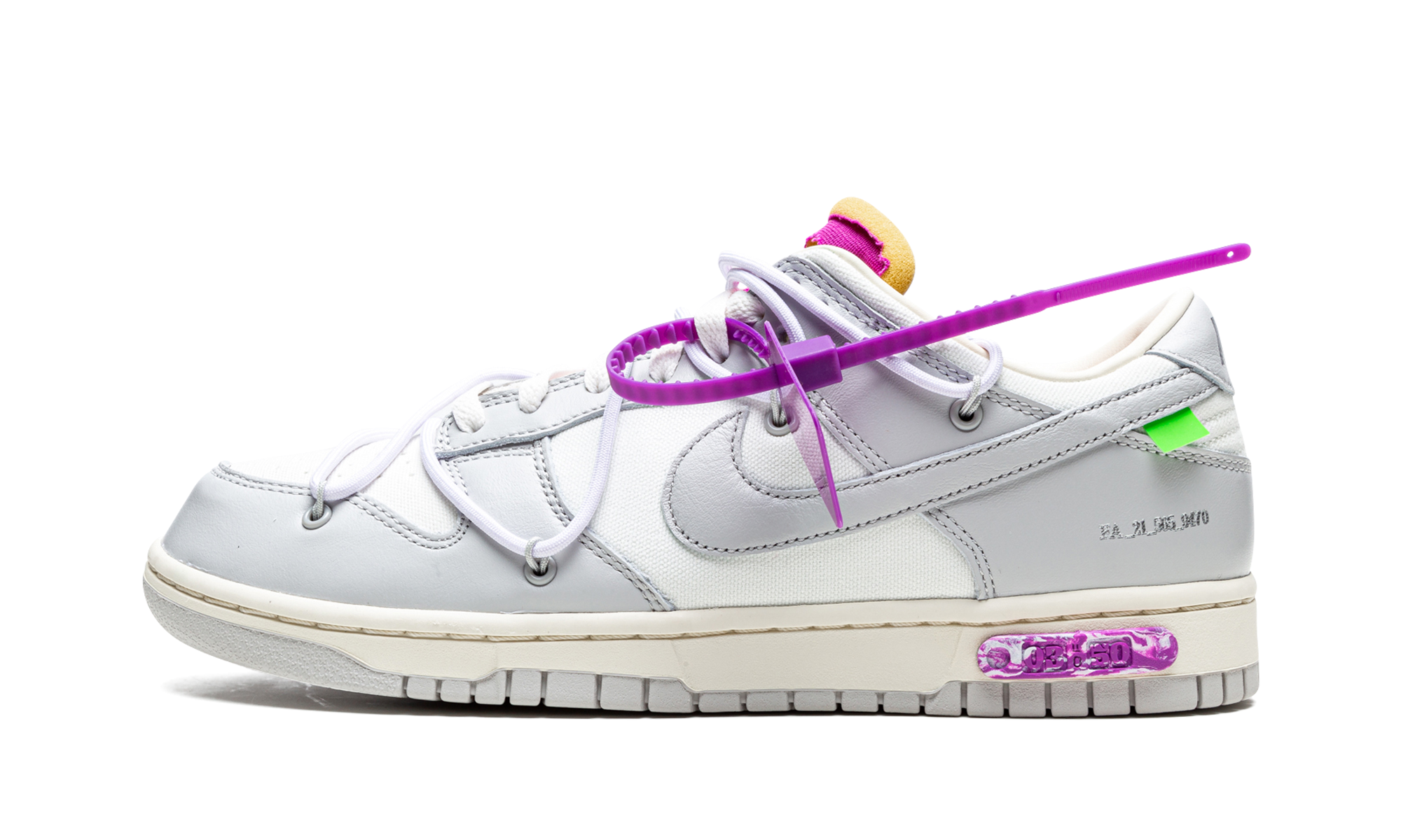 Dunk Low "Off-White - Lot 03" DM1602 118