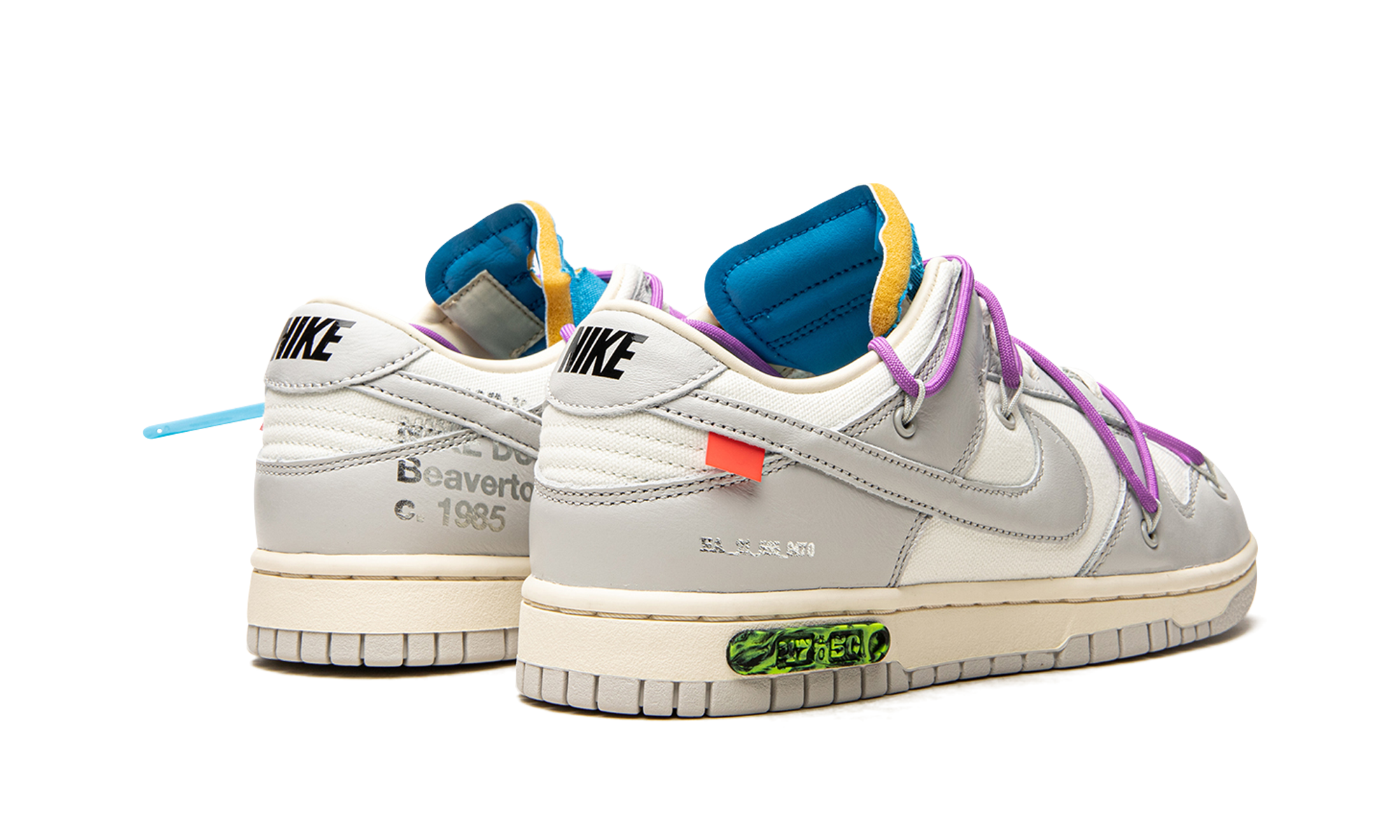 Dunk Low "Off-White - Lot 47" DM1602 125