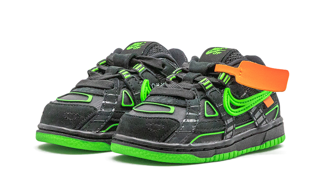 RUBBER DUNK TD "Off-White - Green Strike" CW7444 001