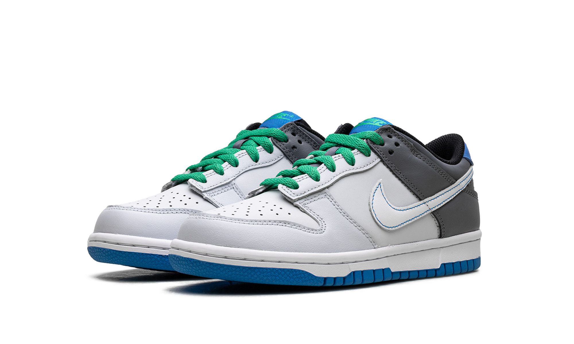 DUNK LOW Grade School "PURE PLATINUM PHOTO BLUE" DH9765 004