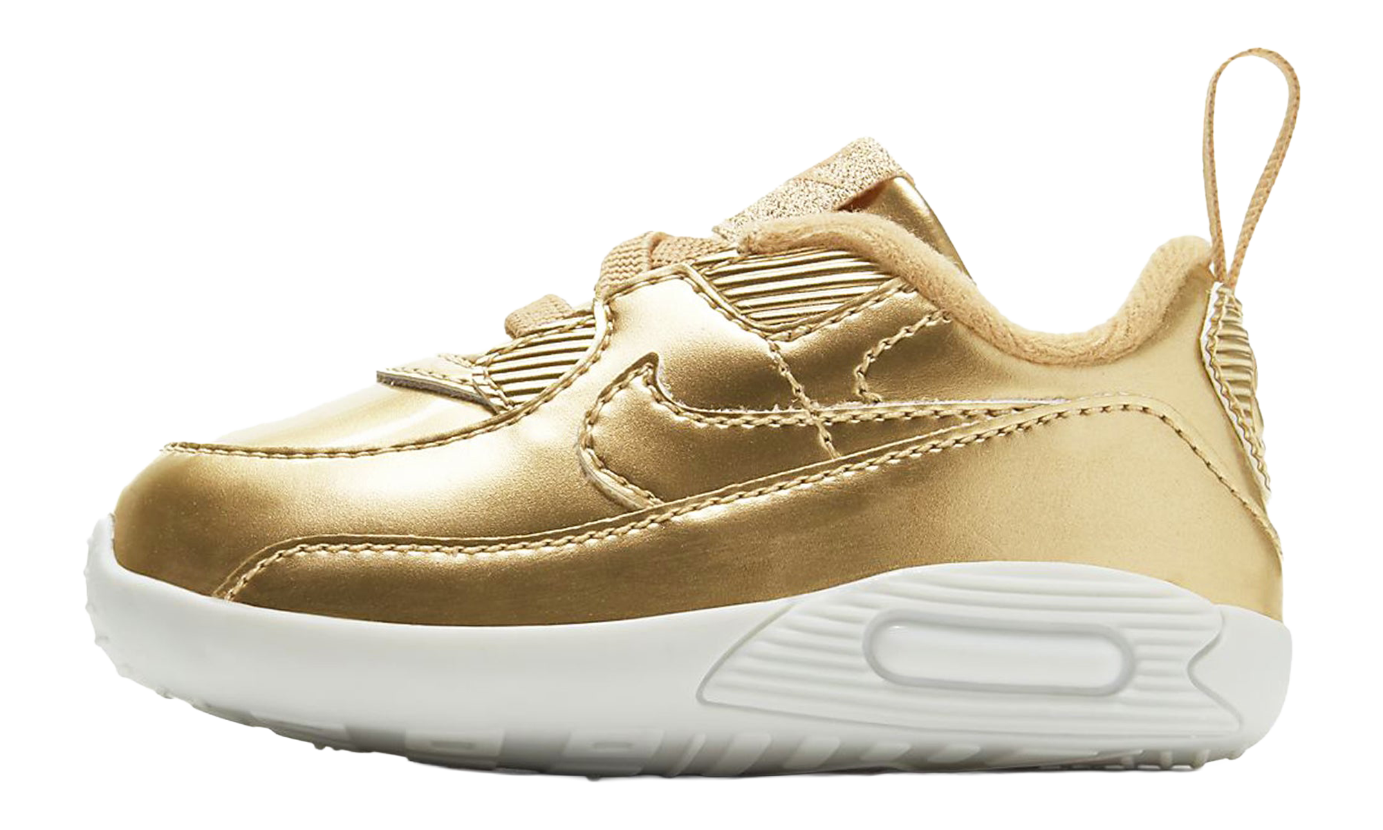 Air Max 90 Crib QS "METALLIC GOLD/CLUB GOLD/WHITE" CV2397 700