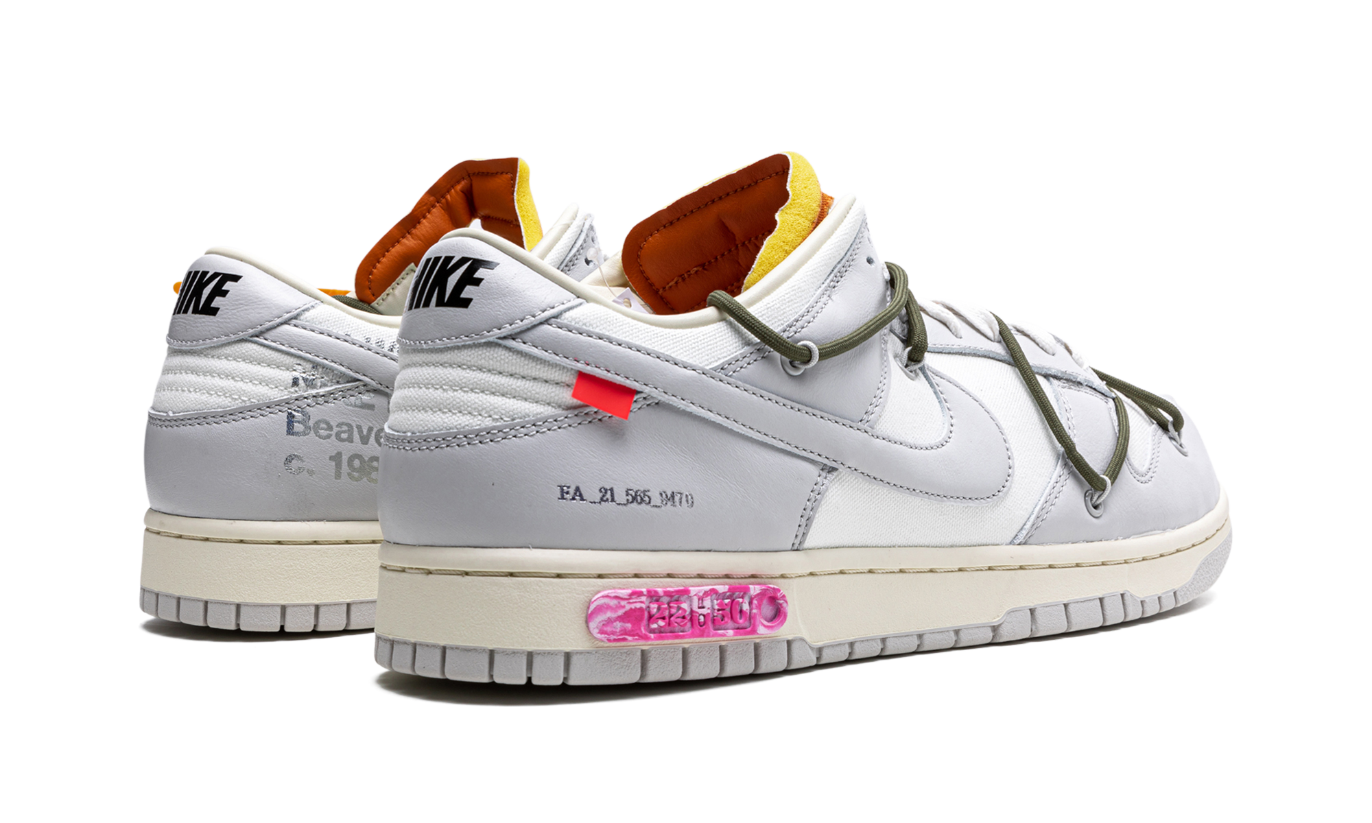 Dunk Low "Off-White - Lot 22" DM1602 124