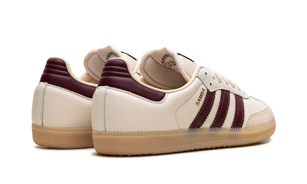 Samba OG "Cream White / Burgundy" JS3830