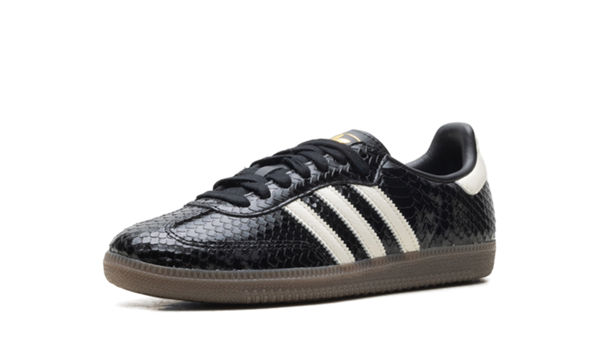 Adidas Samba OG WNNS "Patent Snakeskin Black Off White" IH9015