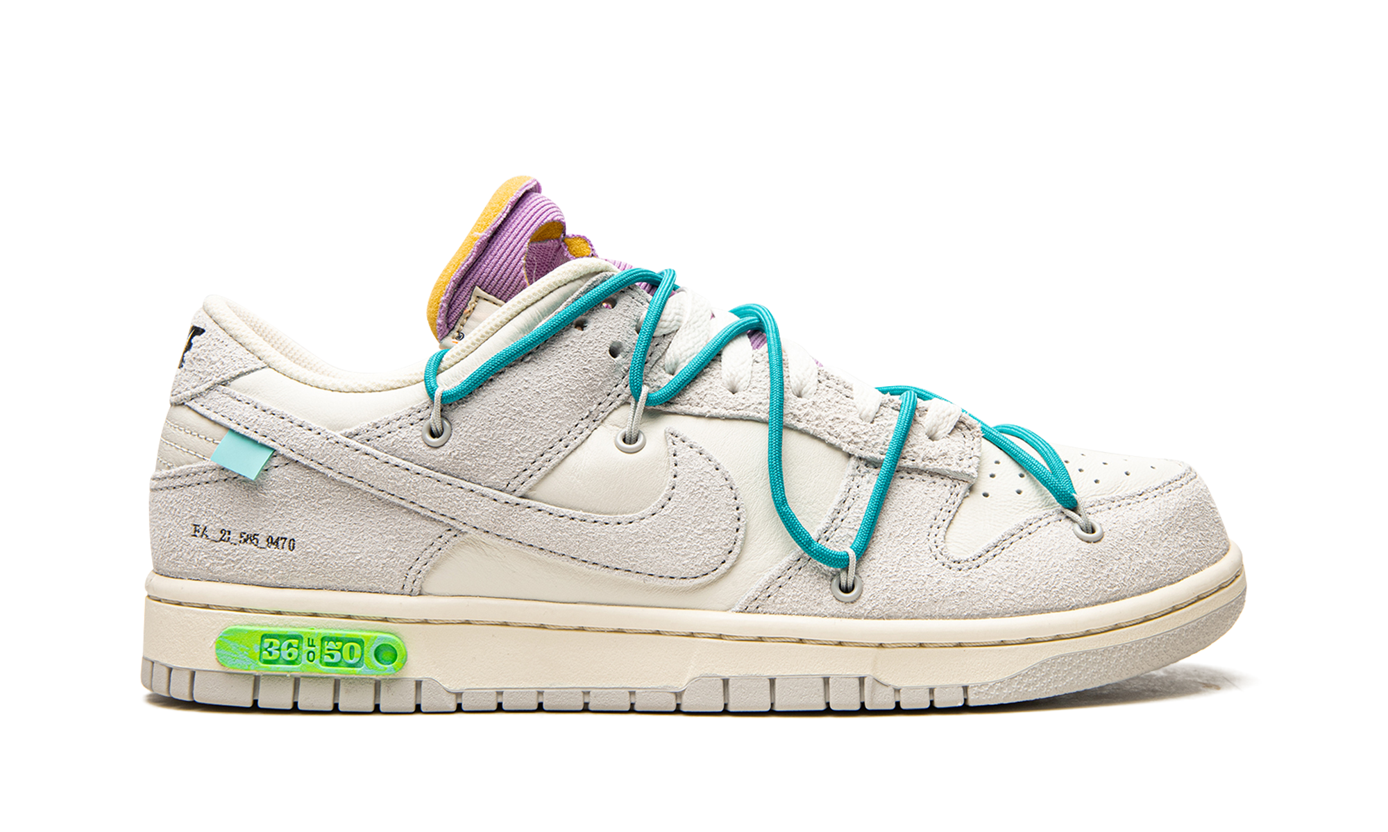Dunk Low "Off-White - Lot 36" DJ0950 107