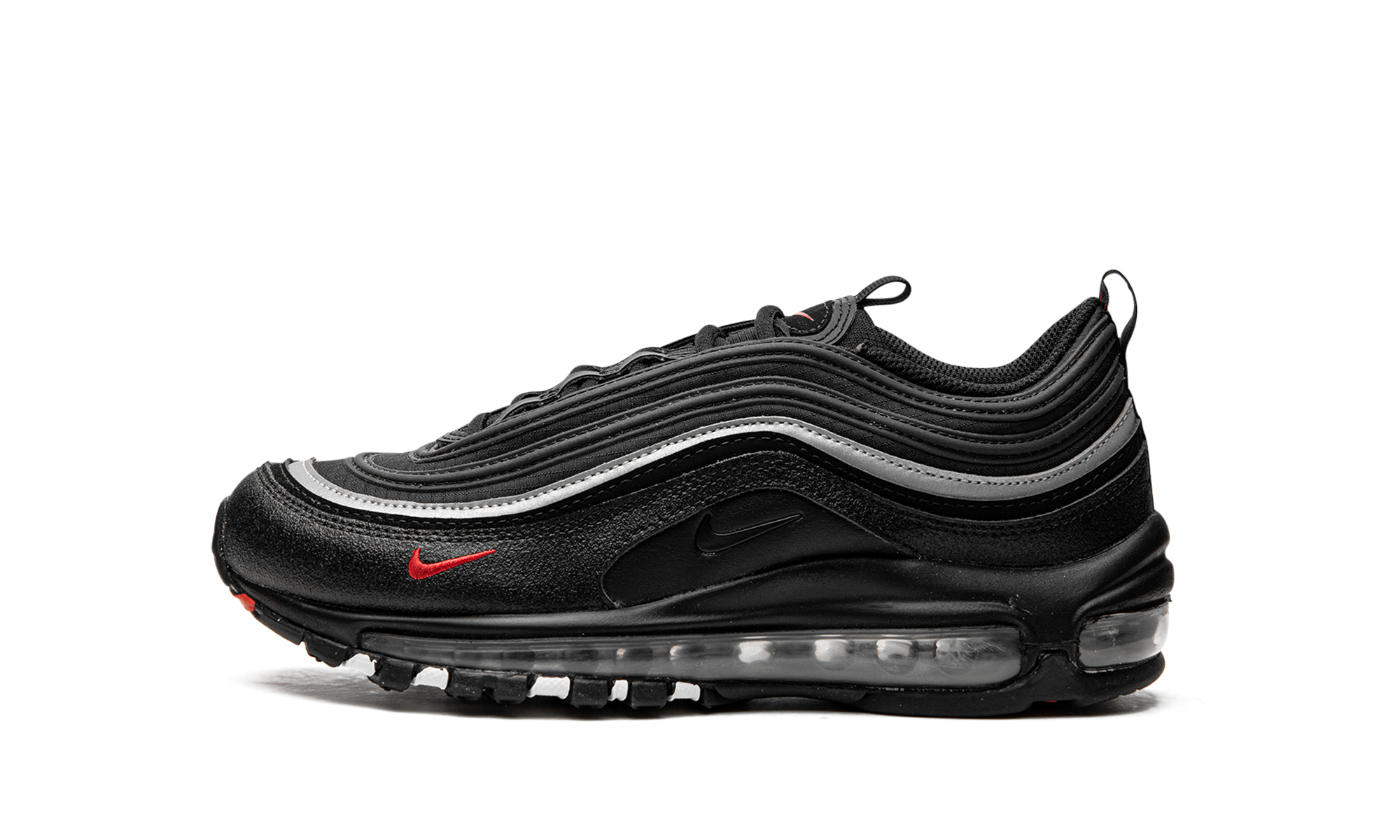 Air Max 97 "Black Silver Red (GS)" 921522 028